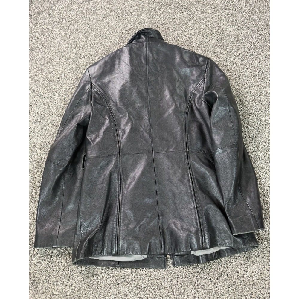 Wilson's Leather Pelle Studio Bomber Jacket Women's Size Small Black - Picture 2 of 8